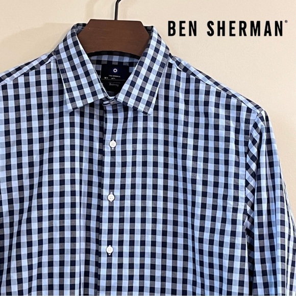 Ben Sherman Other - Ben Sherman Twill Check Slim Fit Dress Shirt
